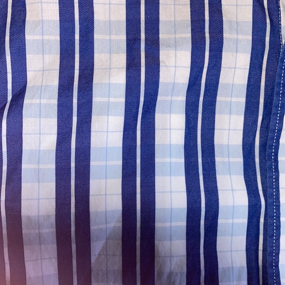 Timberland plaid short sleeve shirt button down casual top with pocket - Picture 6 of 8